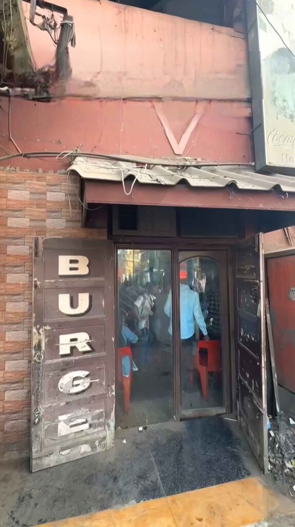 Burger - Camp Branch door