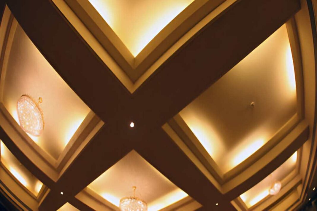 pvc ceiling design for shop